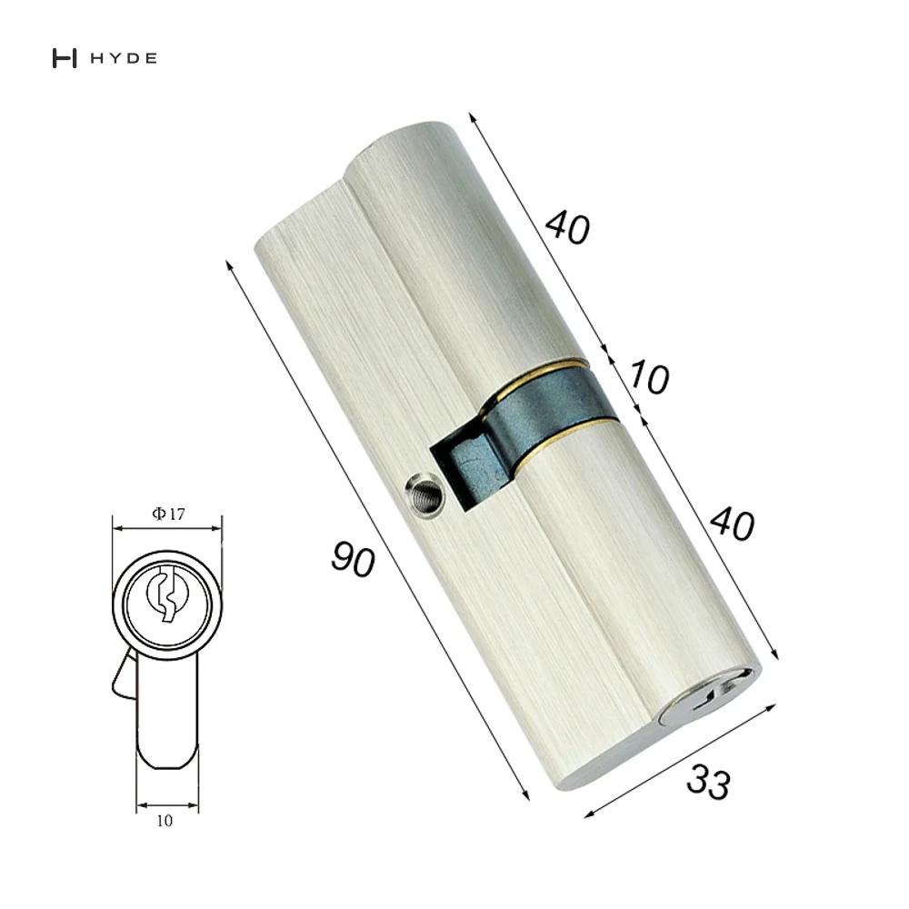 Hyland 90 SNDK Lock Cylinder, view 2