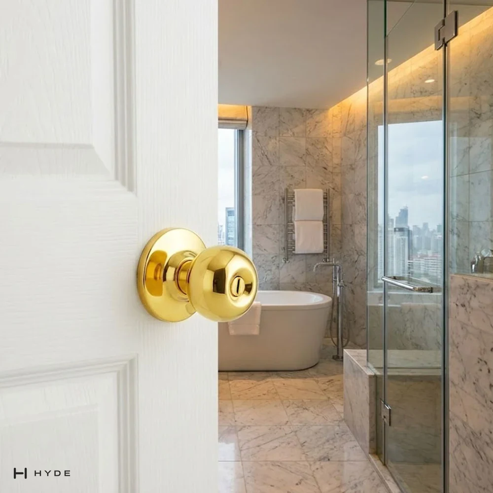 Hyland 9210 PBBK Tubular Lock, view 2