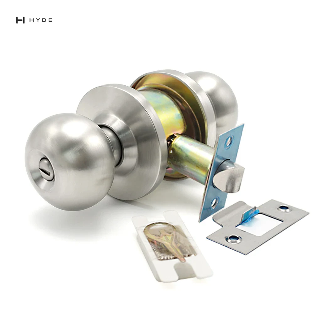 Hyland 9210 SSBK Tubular Lock, view 3