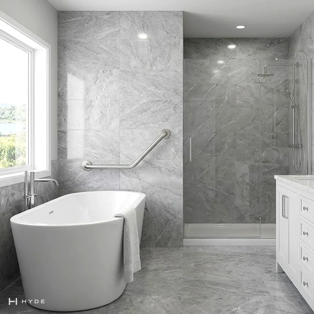 Hyland BH03 Angled Grab Bar, view 3