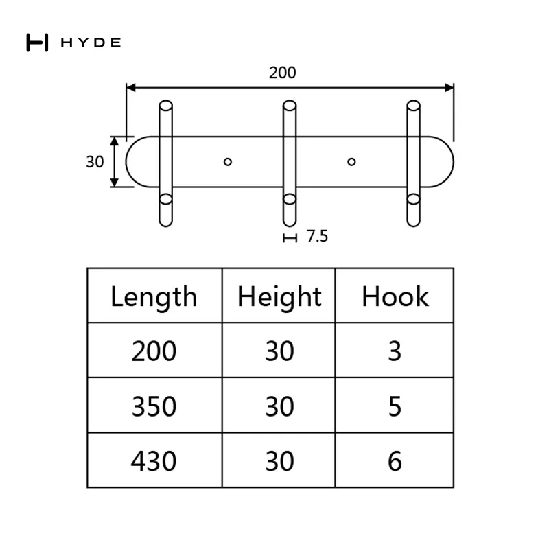 Hyland BH06 Bathroom Accessories, view 4