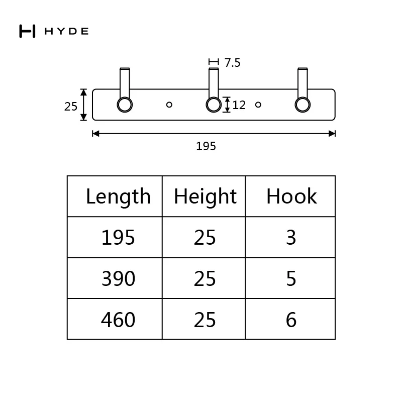 Hyland BH07 Bathroom Accessories, view 5