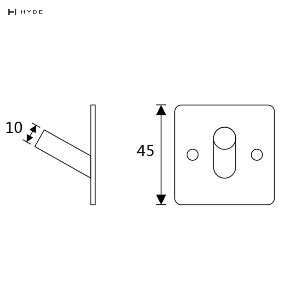 Hyland BH11 Robe Hook, view 3