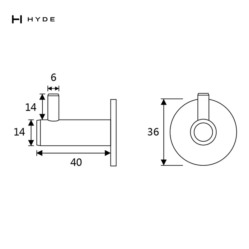 Hyland BH13 Bathroom Accessories, view 3