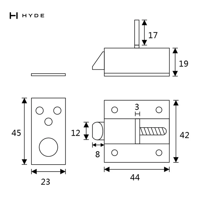 Hyland BH17 Bathroom Accessories, view 3