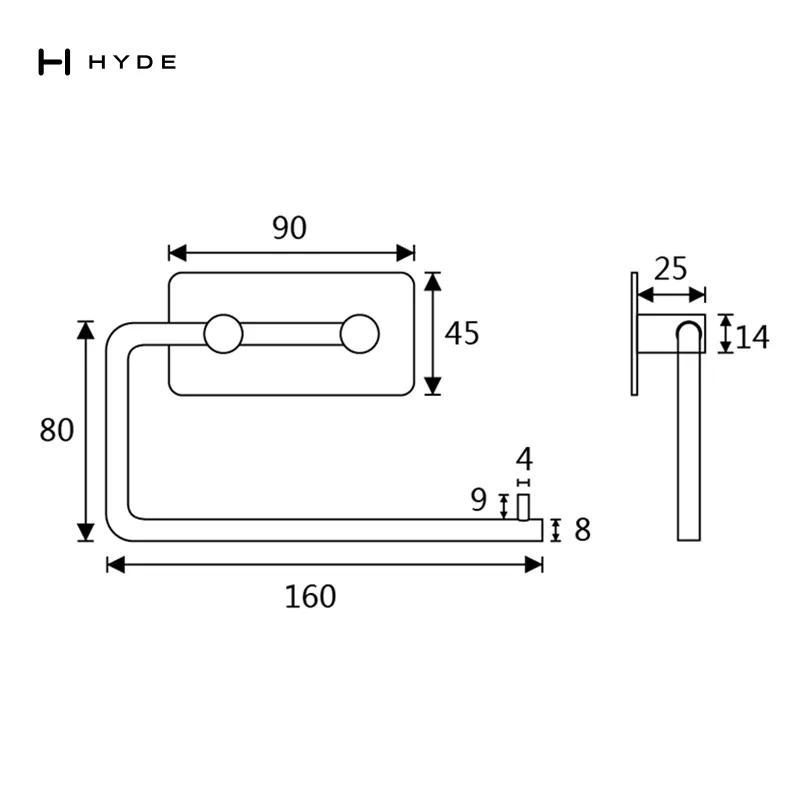 Hyland BH22 Bathroom Accessories, view 3