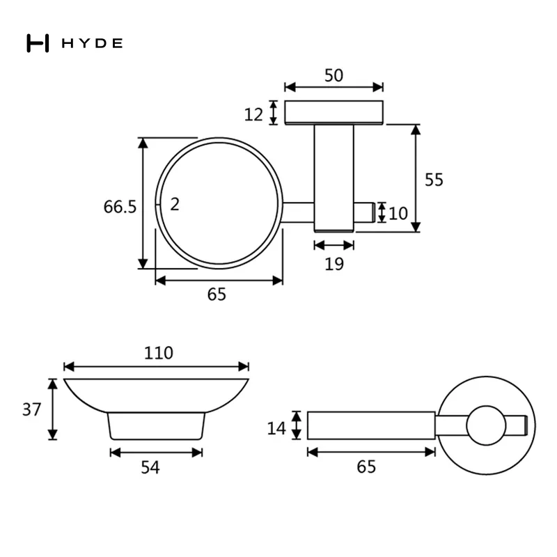 Hyland BH26 Bathroom Accessories, view 4