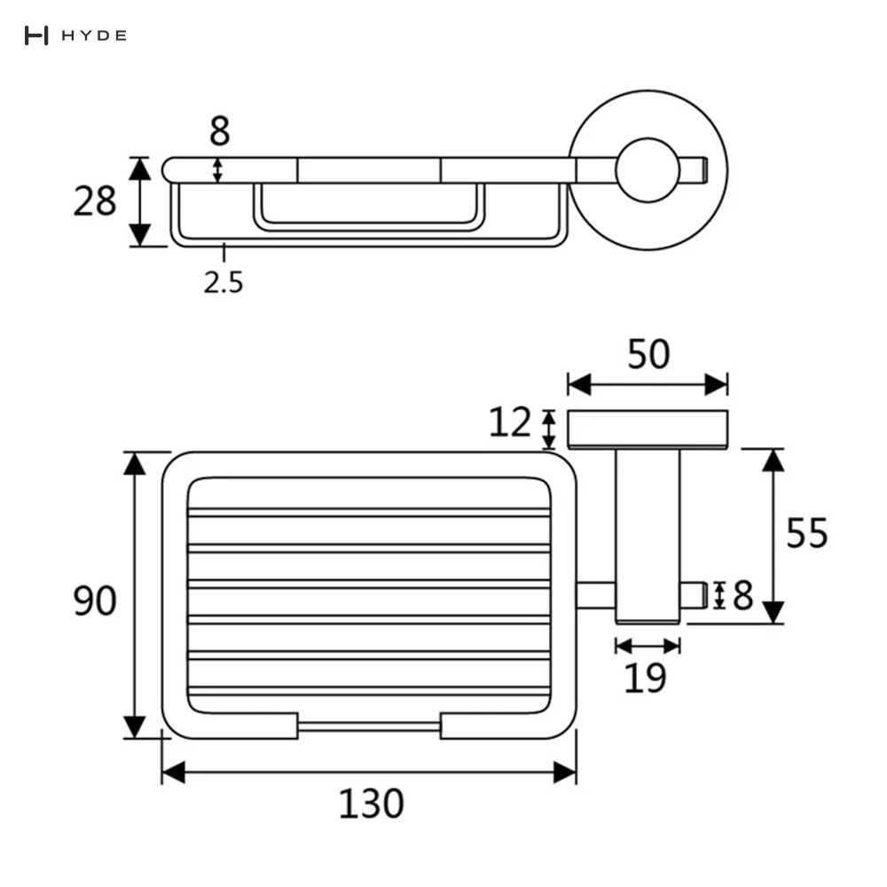 Hyland BH27 Wire Soap Dish, view 4