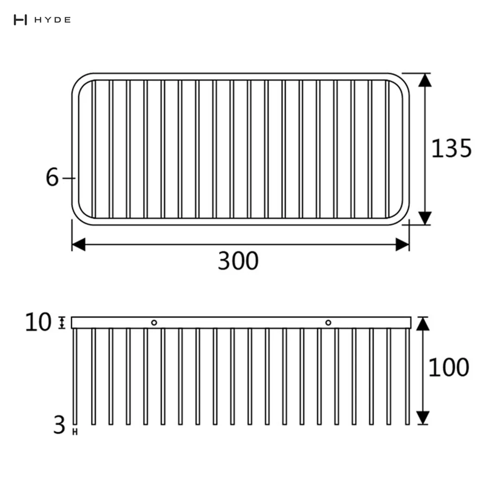 Hyland BH28 Shower Basket, view 3