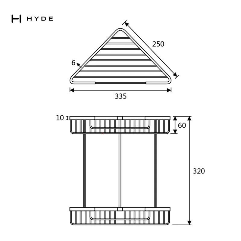 Hyland BH30 Bathroom Accessories, view 6