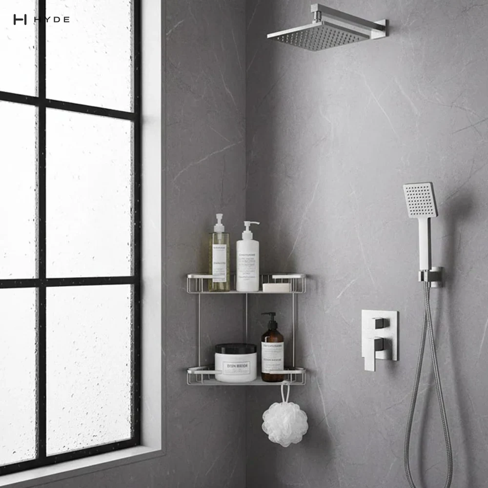 Hyland BH30 Two-Tier Corner Shower Basket, view 3