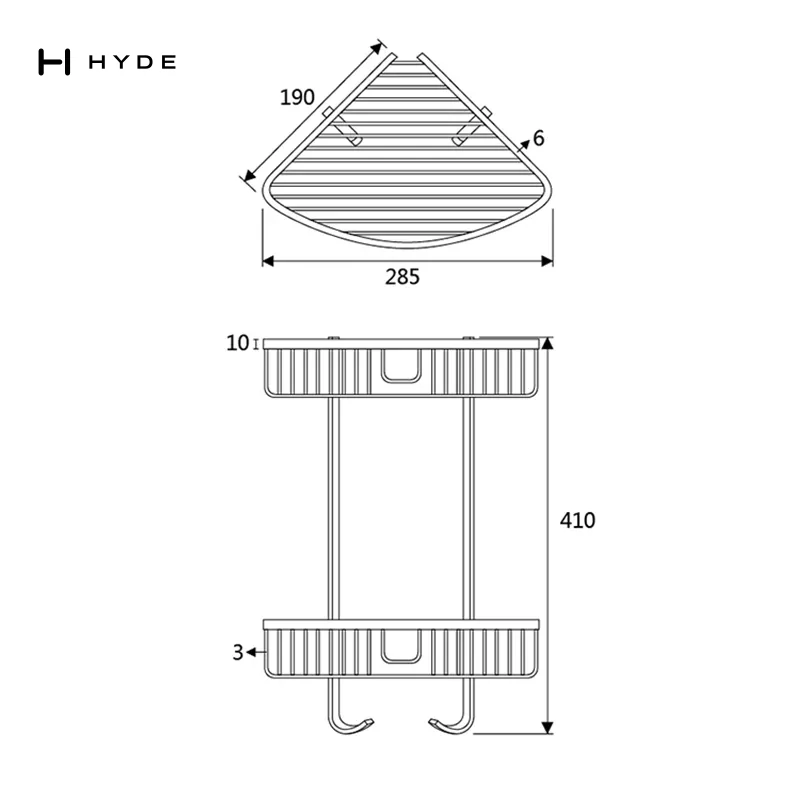 Hyland BH31 Bathroom Accessories, view 3
