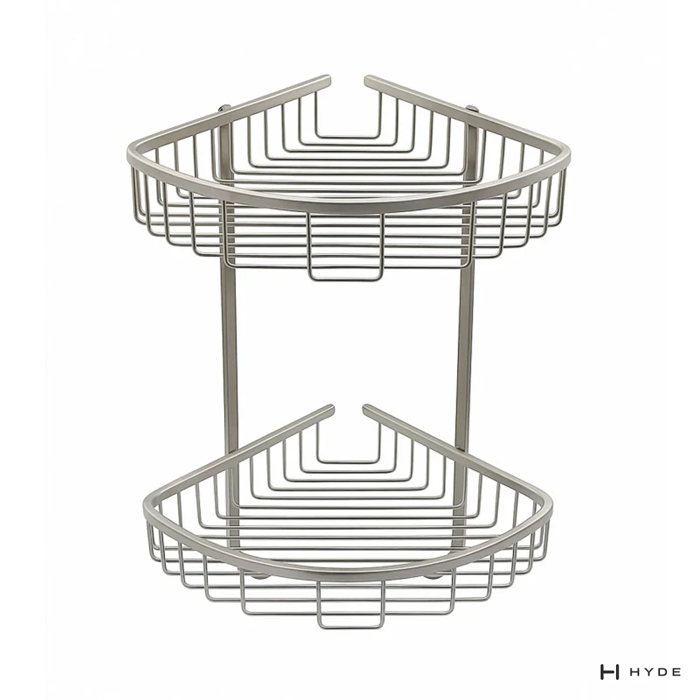 Hyland BH31 Two-Tier Corner Shower Basket