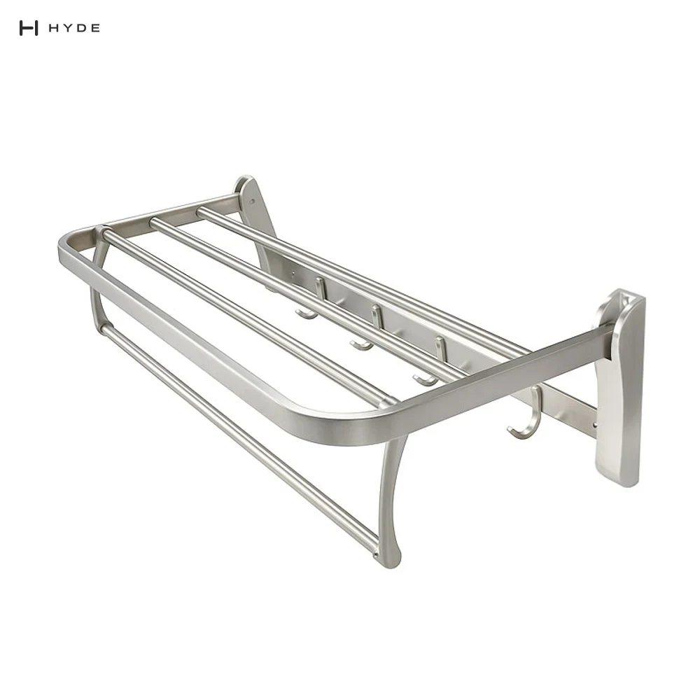 Hyland BH32 Towel Shelf with Hooks