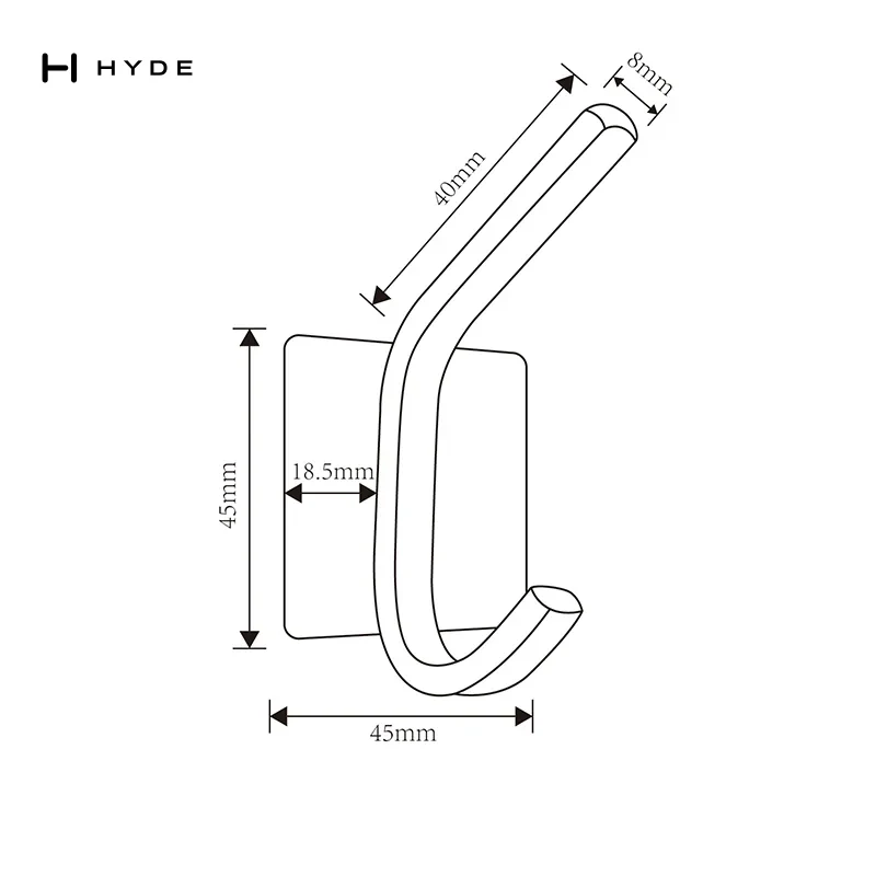 Hyland BH39 Bathroom Accessories, view 2