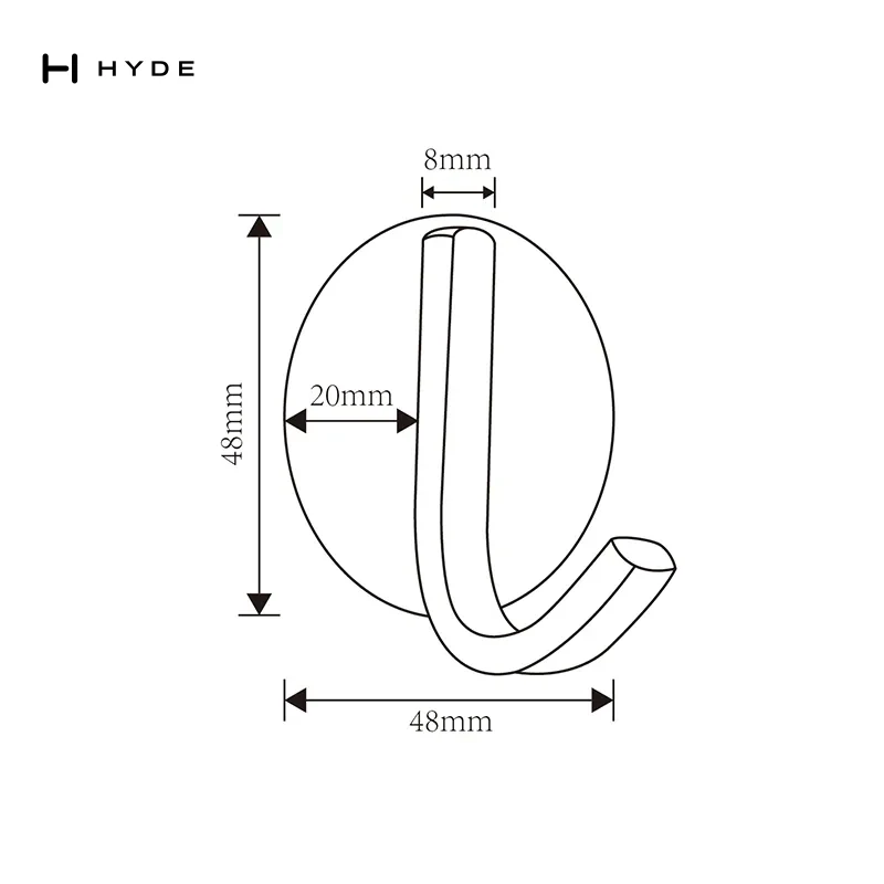 Hyland BH42 Bathroom Accessories, view 3