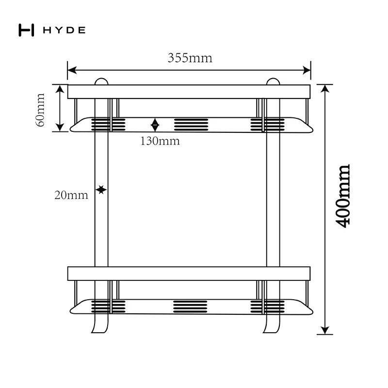 Hyland BH50 Bathroom Accessories, view 3