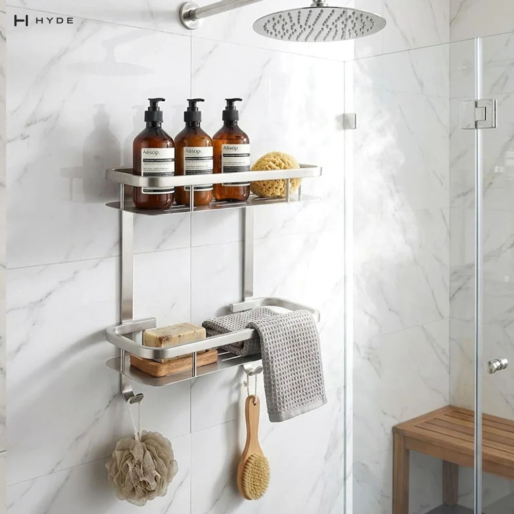 Hyland BH50 Two-Tier Shower Shelf, view 2