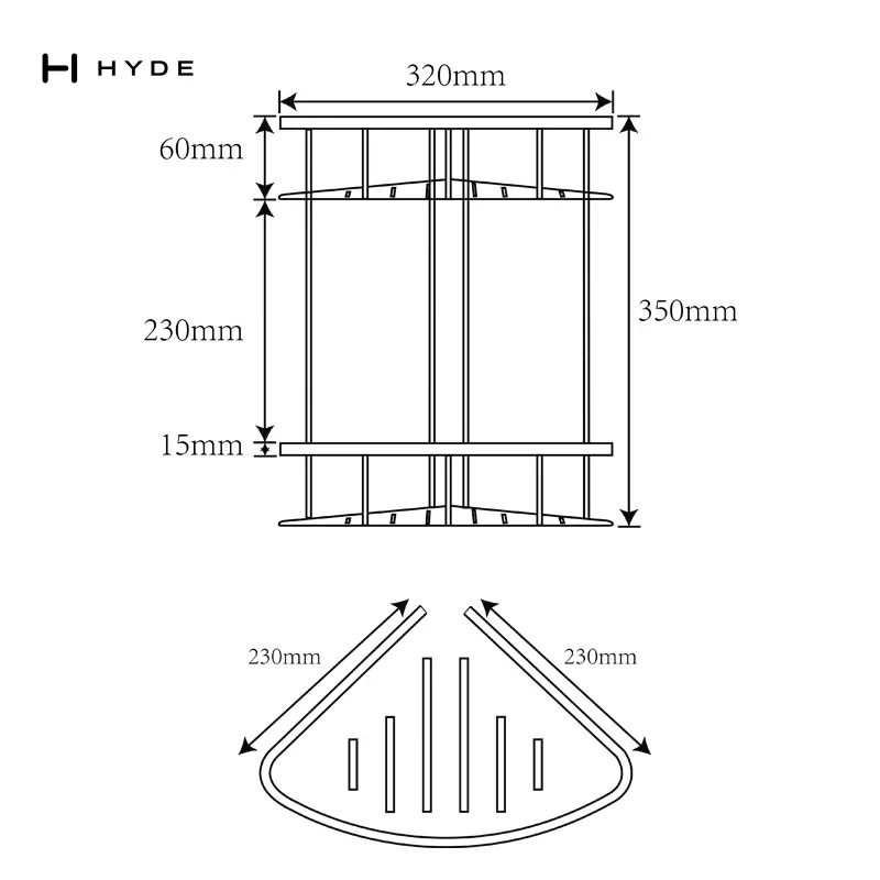 Hyland BH52 Bathroom Accessories, view 3