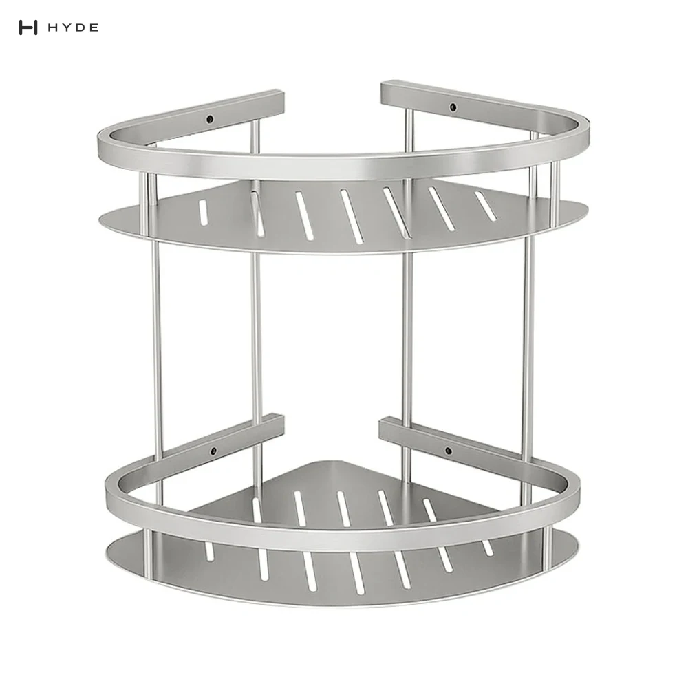 Hyland BH52 Two-Tier Corner Shower Shelf, view 2