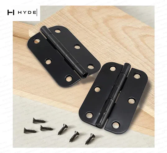 Hyland BL027 brass and steel hinges, view 2
