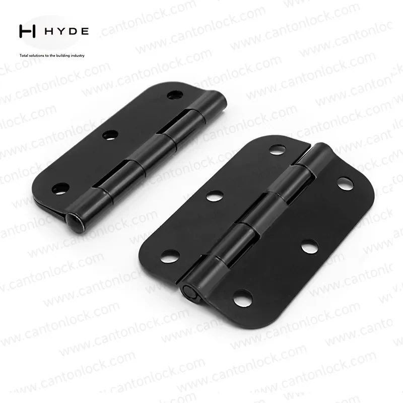 Hyland BL027 brass and steel hinges, view 4