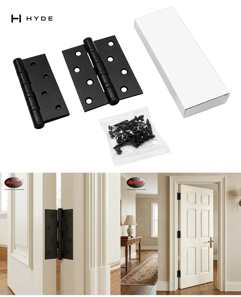 Hyland BL028 Brass and Steel Hinges, view 6