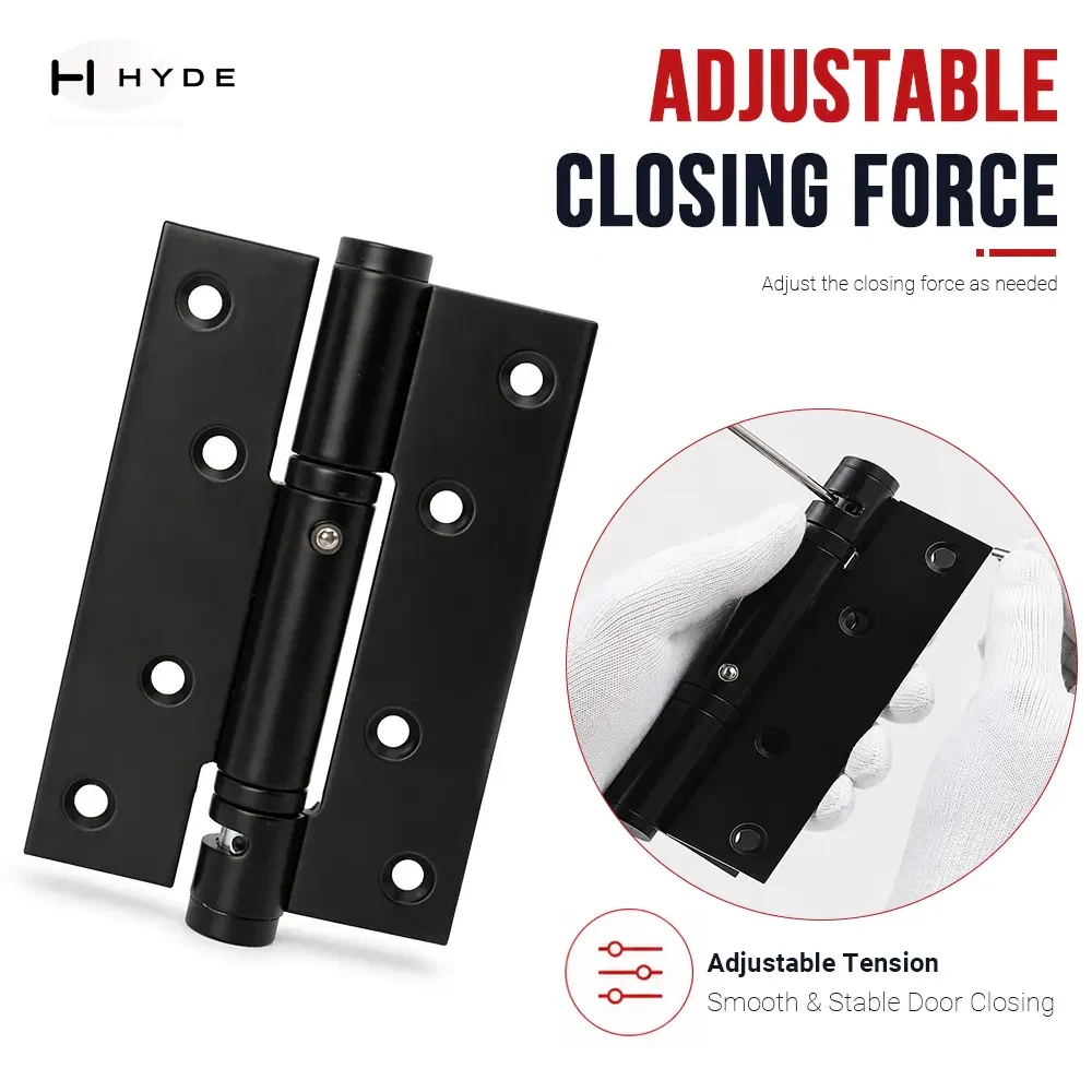 Hyland BL030 brass and steel hinges, view 4