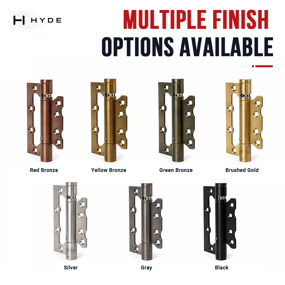 Hyland BL031 brass and steel hinges, view 4
