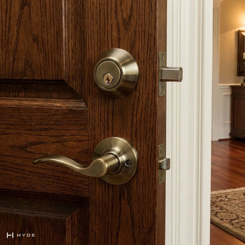 Hyland D01 AB Deadbolts, view 2