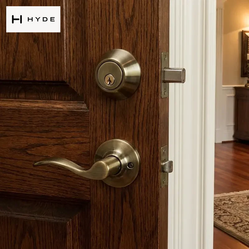Hyland D101 AB Deadbolts, view 2