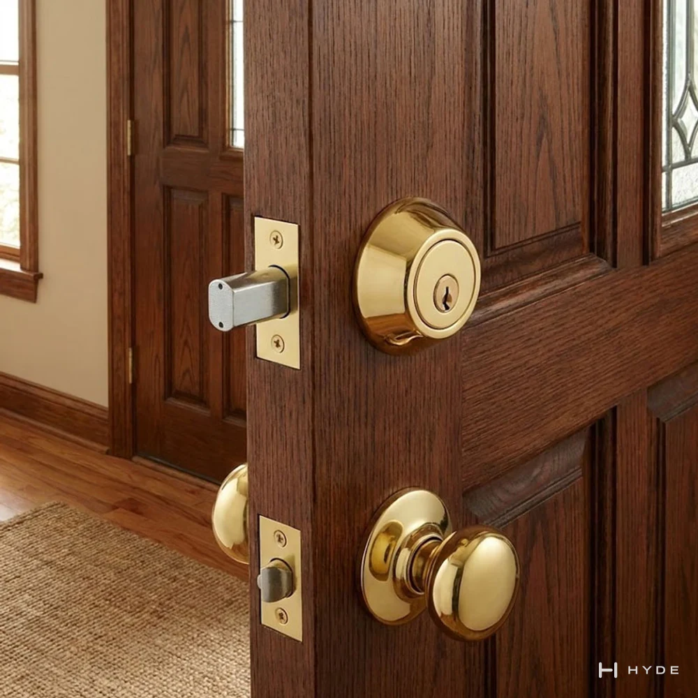 Hyland D102 PB Deadbolts, view 2