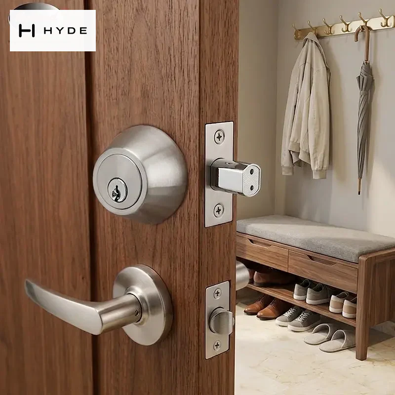 Hyland D102 SS deadbolts, view 3