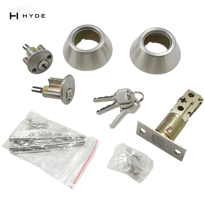 Hyland D102 SS deadbolts, view 4