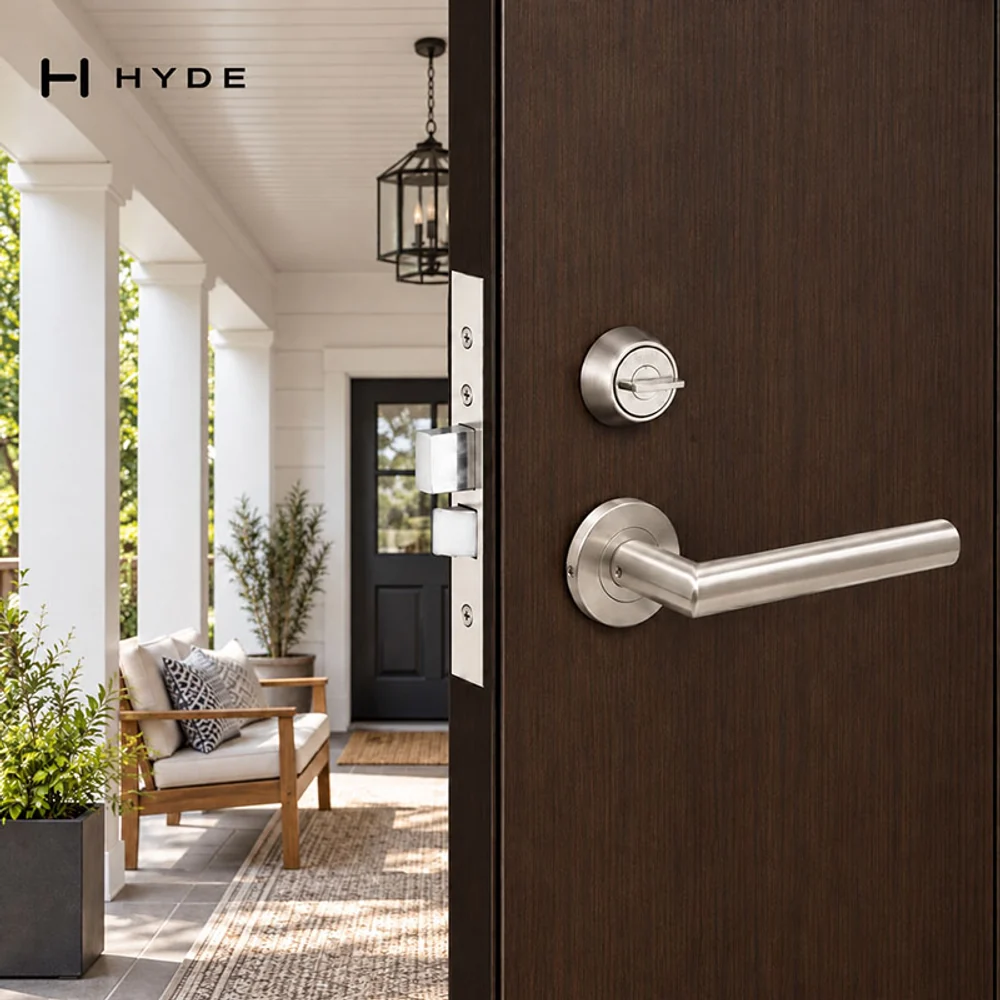 HYDE D104 SS Deadbolts, view 11