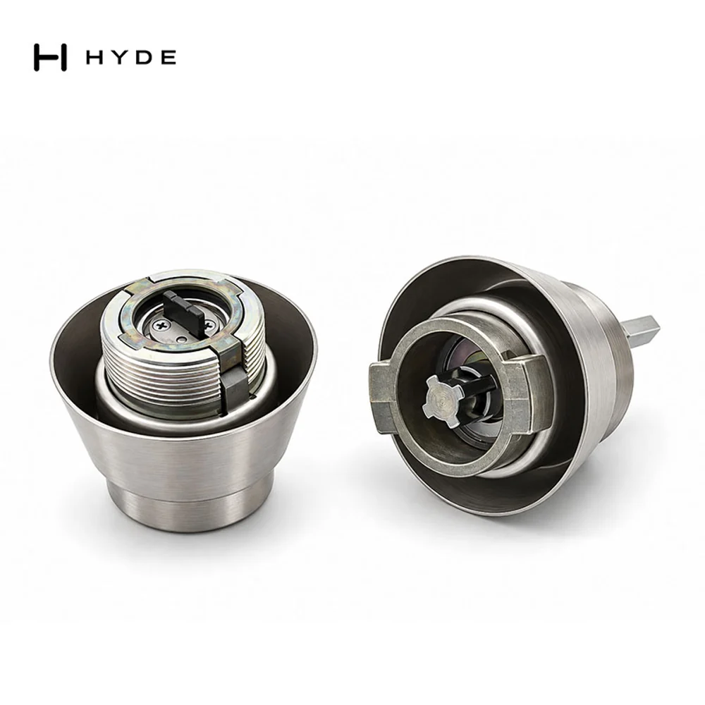 HYDE D104 SS Deadbolts, view 4