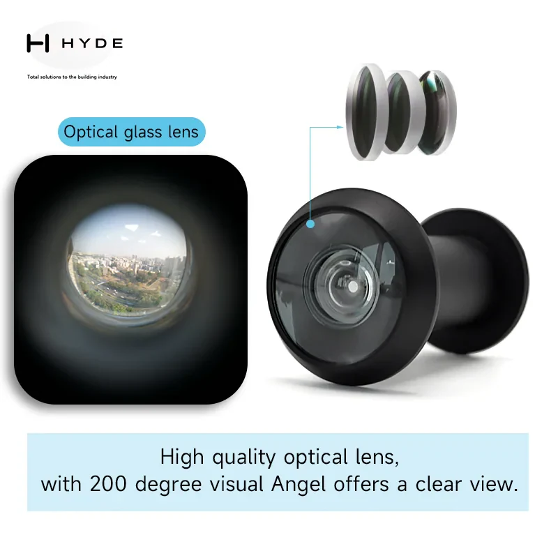 Hyland DV05 BL door viewer, view 2