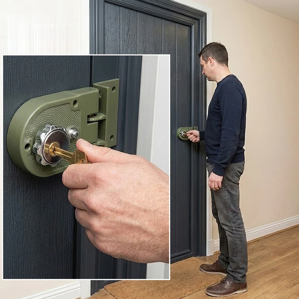 Hyland F102 Night Latch And Rim Lock, view 7
