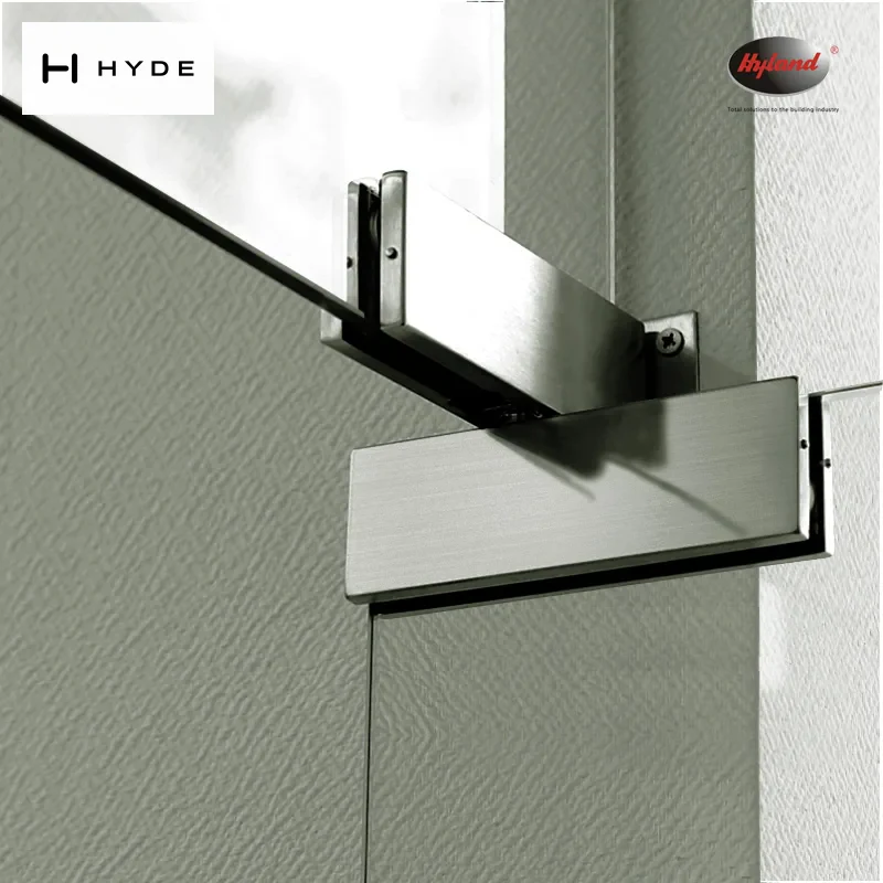 Hyland F111 glass door patch fittings, view 3