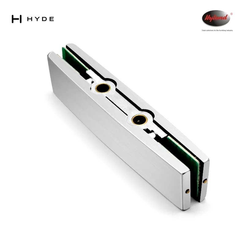 Hyland F112 glass door patch fittings, view 2