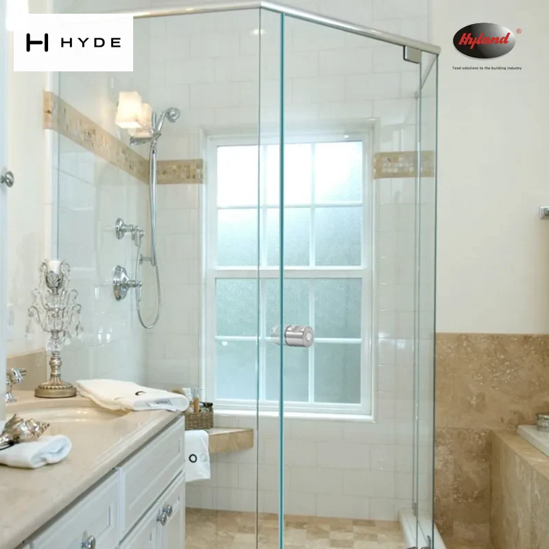 Hyland F132 glass door patch fittings, view 5