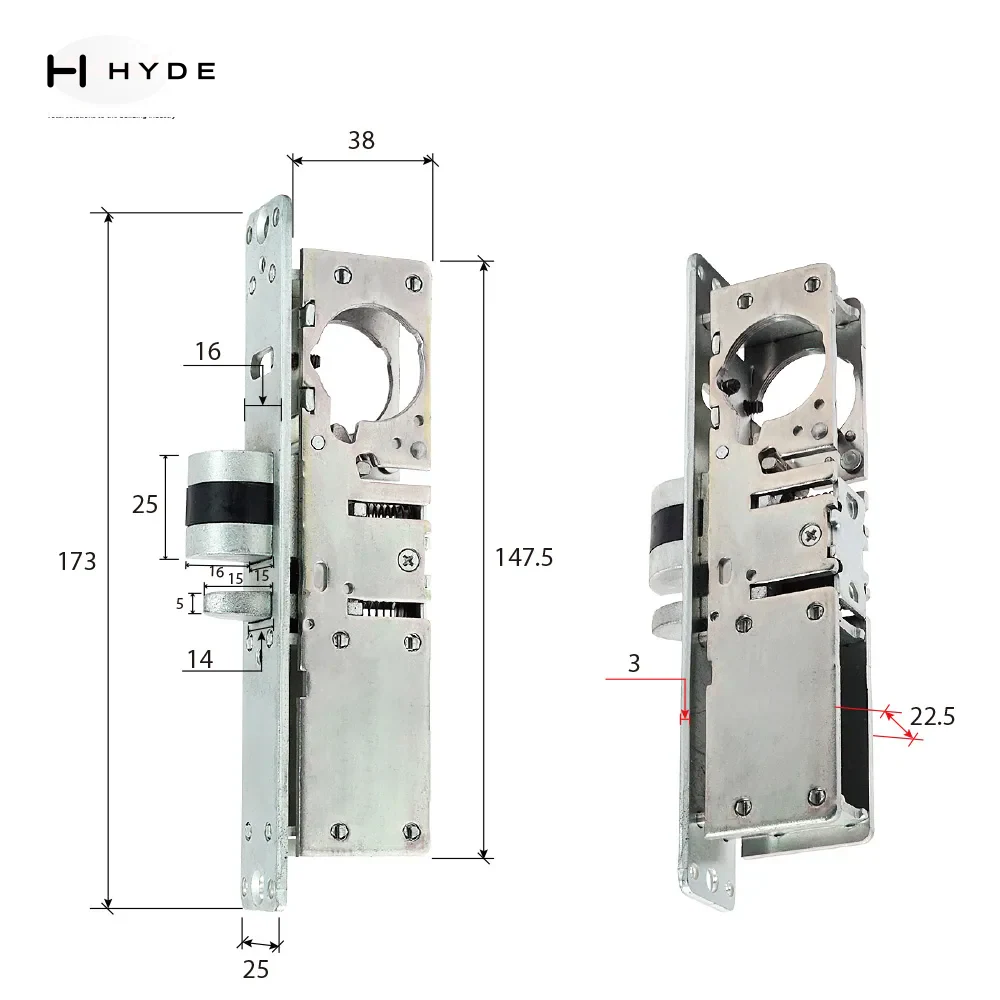 Hyland HY007 lock case