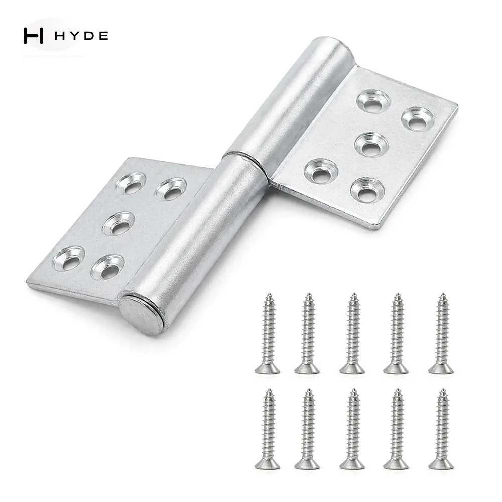 Hyland IH01 brass and steel hinges, view 5