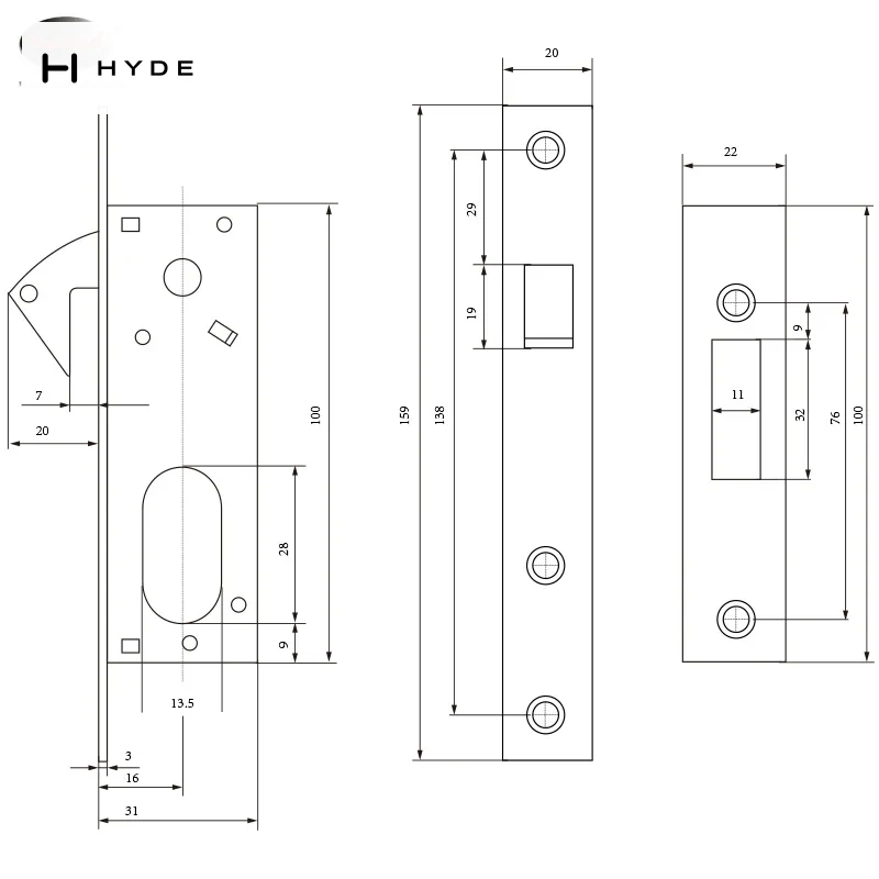 Hyland Lc17 lock case