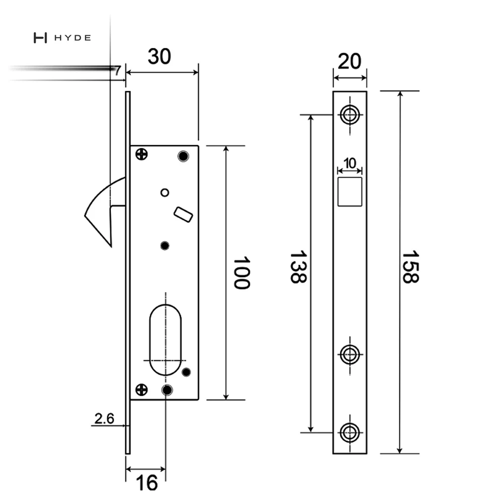 Hyland LC19 Lock Case, view 4