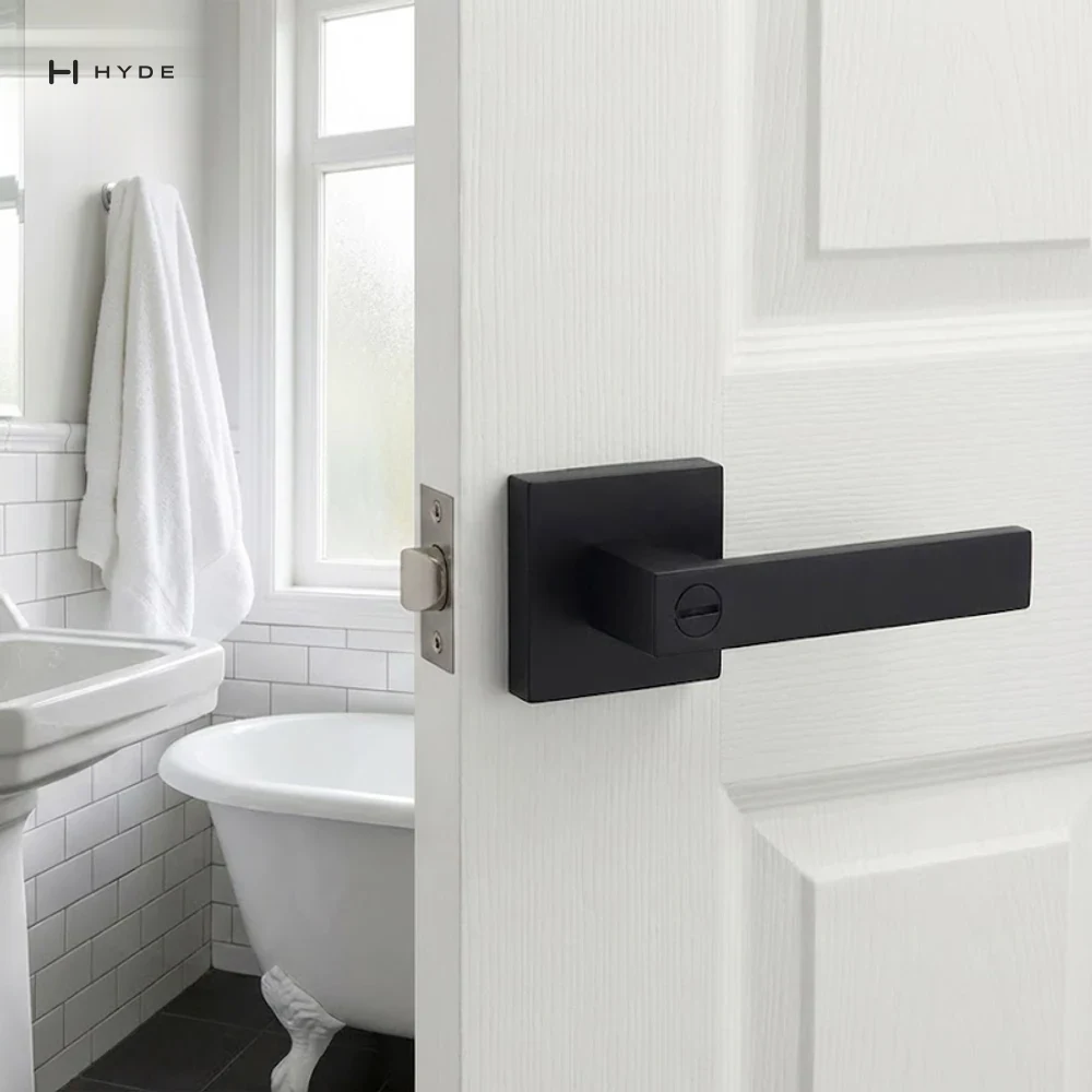 Hyland LH852 BNBK Lever Handle, view 2
