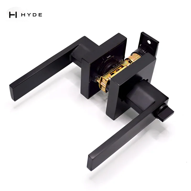 Hyland LH852 BNBK lever handle, view 3