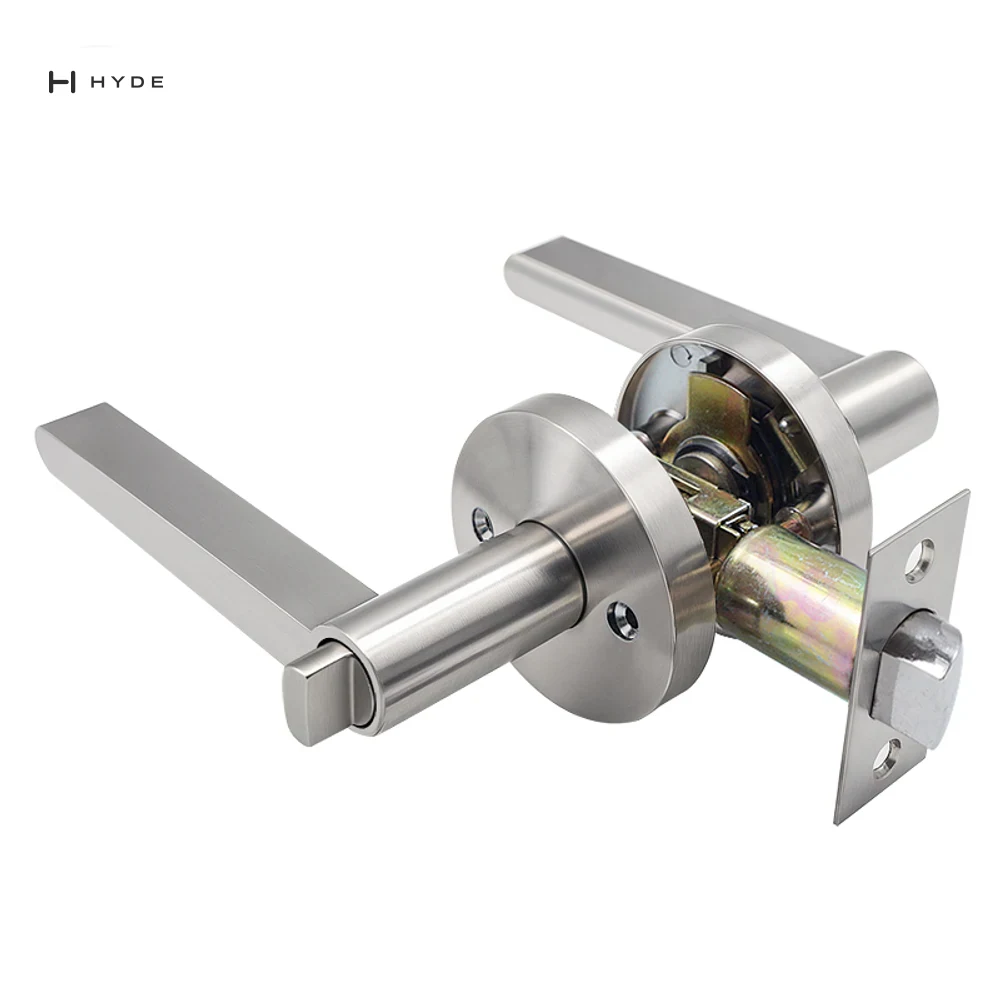 Hyland LH853 SNBK Lever Handle, view 2