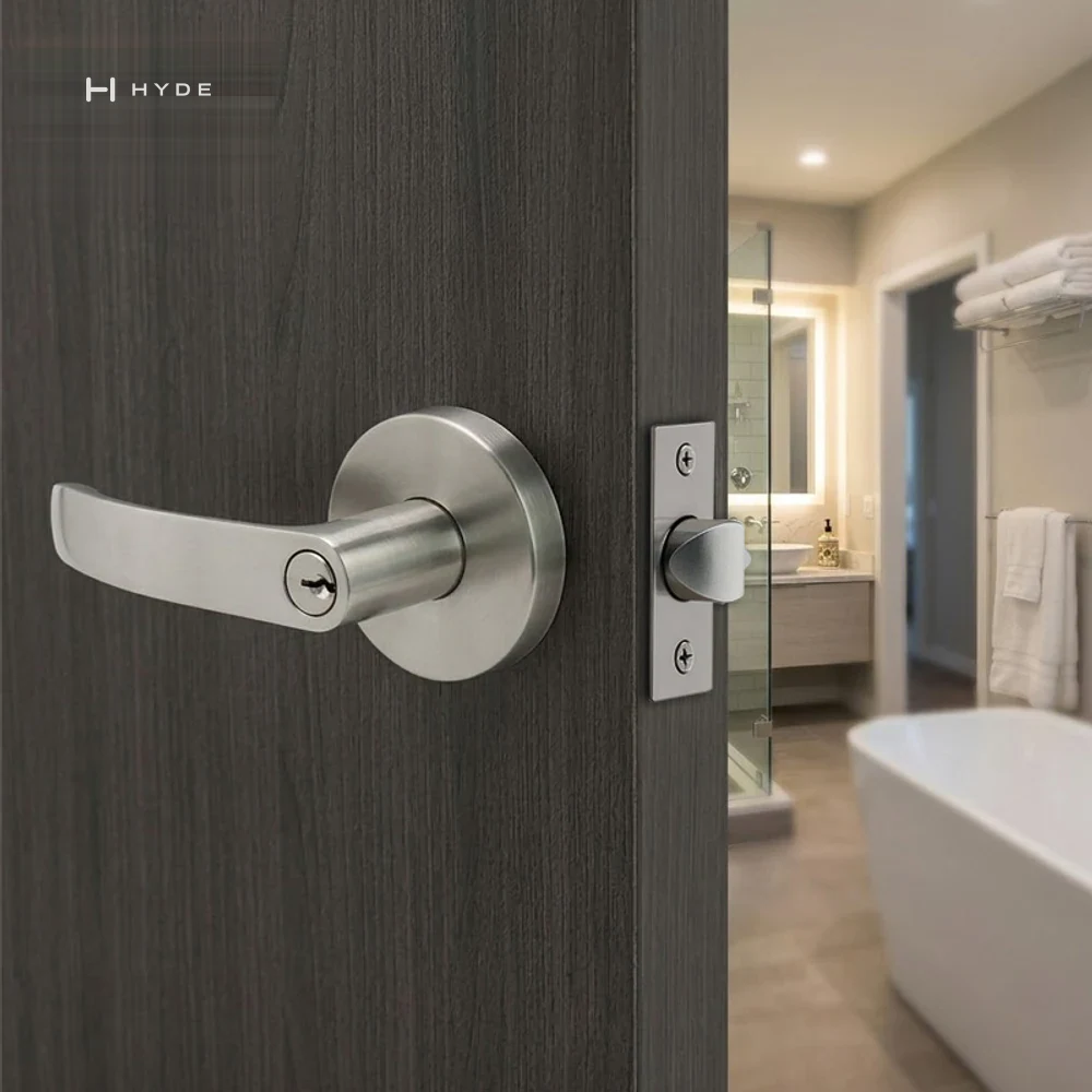 Hyland LH855 SNBK Lever Handle, view 6