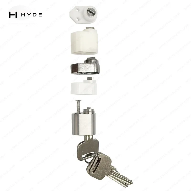 Hyland Single oval cylinder lock cylinder, view 4